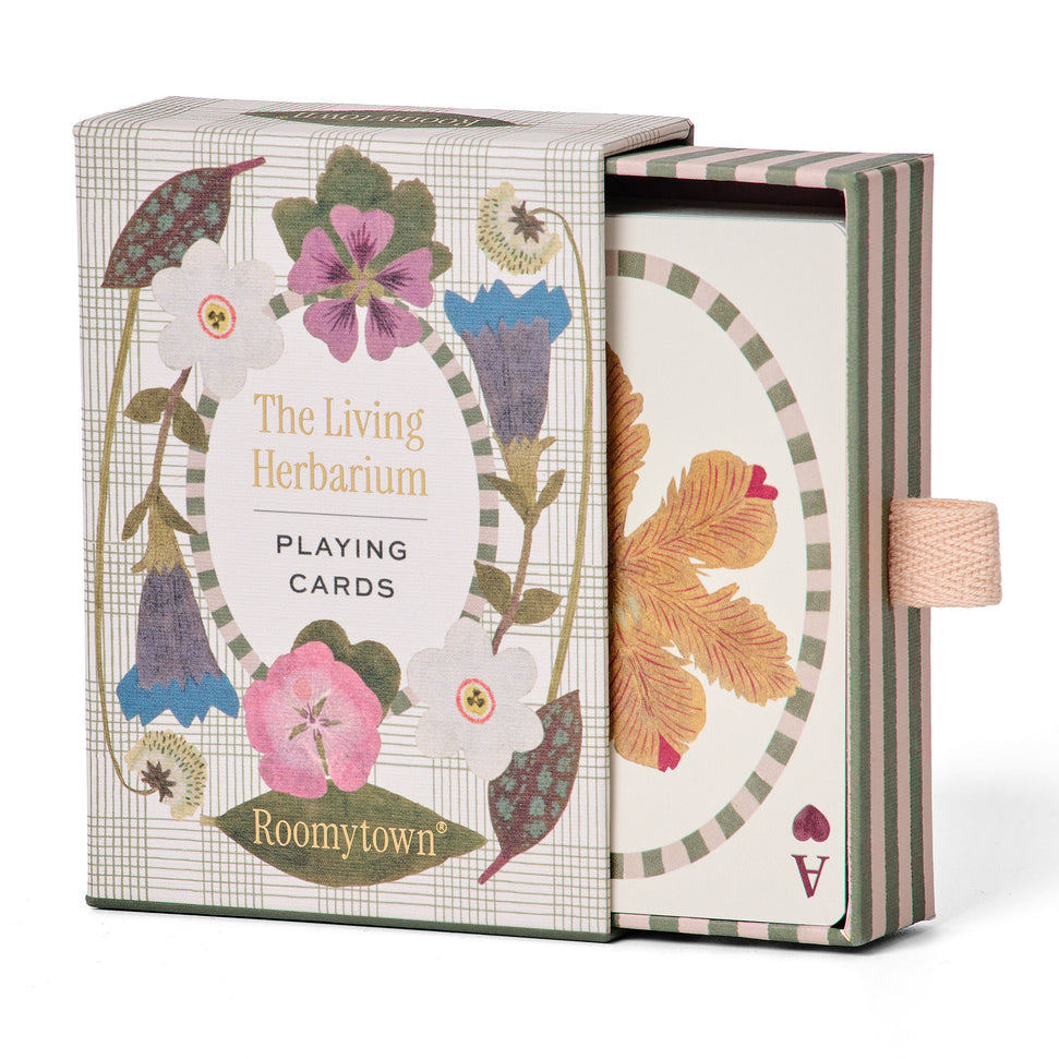 The Living Herbarium Playing Cards - Freshie & Zero Studio Shop
