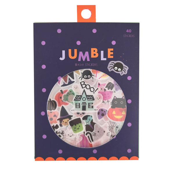 Halloween Jumble Washi Stickers - Freshie & Zero Studio Shop