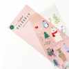 Holiday Animals Crystal Hologram Clear Stickers - Freshie & Zero Studio Shop