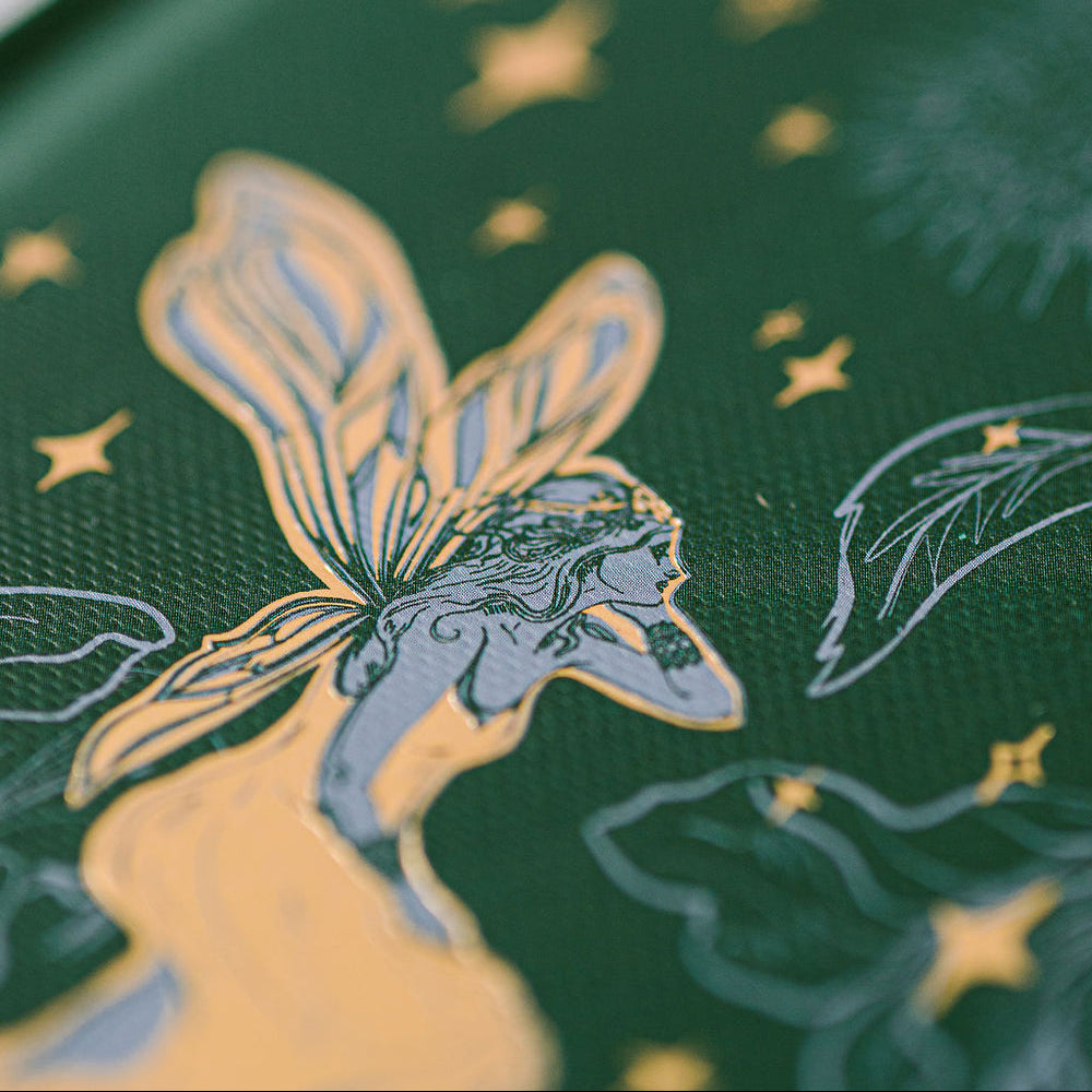 Green Fairy Hardcover Pocket Notebook - Freshie & Zero Studio Shop