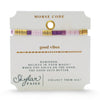 Good Vibes: Morse Code Tila Bracelet - Freshie & Zero Studio Shop