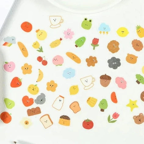 100 Loose Piece Kawaii Stickers - Freshie & Zero Studio Shop