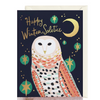 Snowy Owl Winter Solstice Card by Idlewild - Freshie & Zero Studio Shop