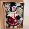 Felt Storybook Bunny Ornaments - Freshie & Zero Studio Shop