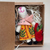 Felt Storybook Bunny Ornaments - Freshie & Zero Studio Shop