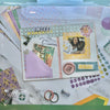 Paperage Junk Journal Accessory Kit with assorted art and craft supplies