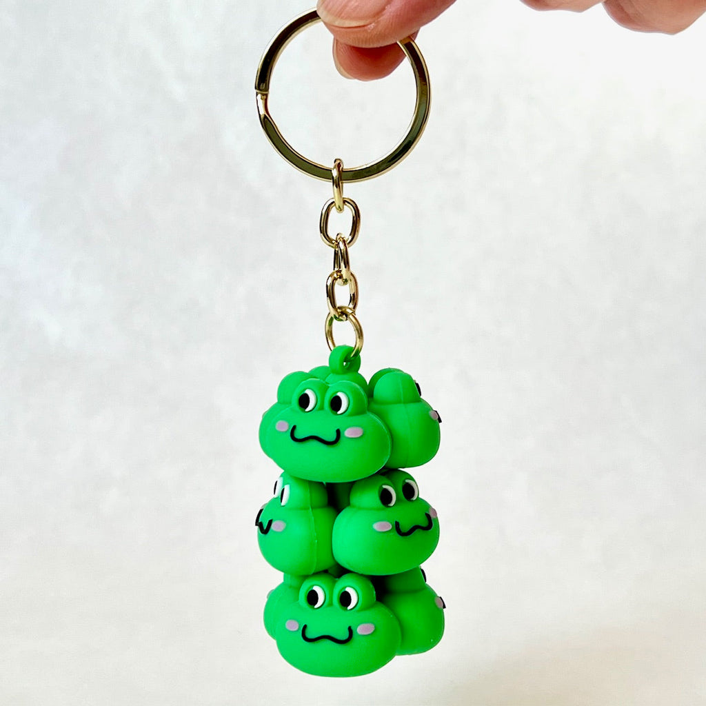 Frog Bundle Kawaii Keychain - Freshie & Zero Studio Shop