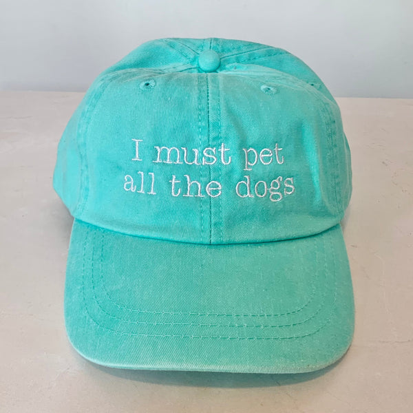 Pet All the Dogs Hat by Gracie Designs - Freshie & Zero Studio Shop