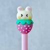 Strawberry Bunny Gel Pens - Freshie & Zero Studio Shop