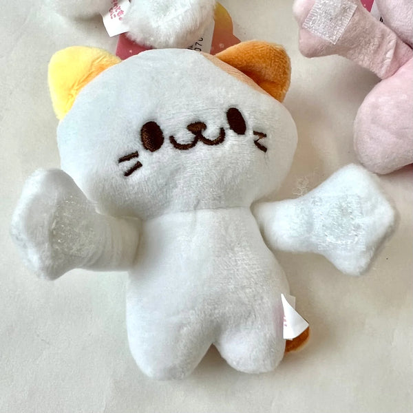 Hold Hands Cat Plushie Keychain - Freshie & Zero Studio Shop