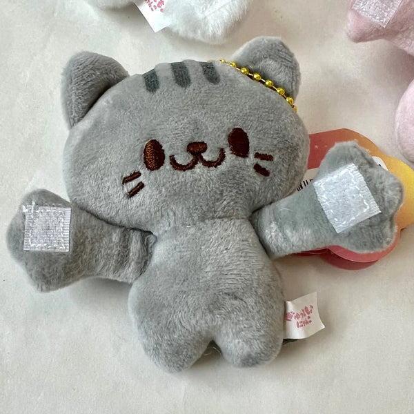 Hold Hands Cat Plushie Keychain - Freshie & Zero Studio Shop