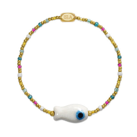 Meditteranean Stretch Bracelet by ISLA - Freshie & Zero Studio Shop