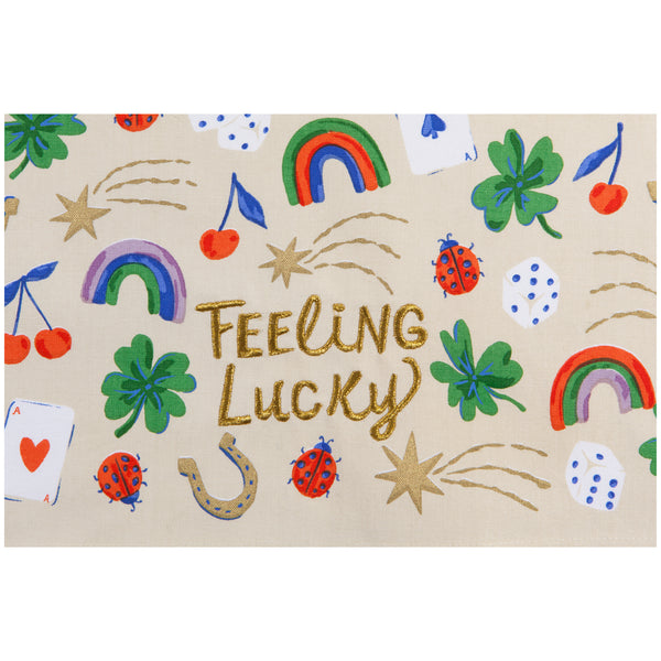 Feeling Lucky Dishtowel by Danica - Freshie & Zero Studio Shop