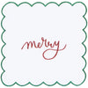 Merry Everything Cotton Cocktail Napkins - Set of 4 - Freshie & Zero Studio Shop