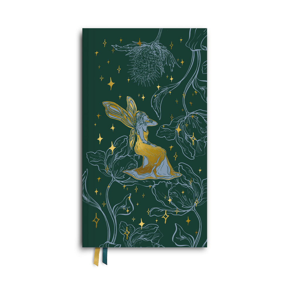 Green Fairy Hardcover Pocket Notebook - Freshie & Zero Studio Shop