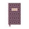 Folk Pattern Hardcover Pocket Notebook - Purple - Freshie & Zero Studio Shop