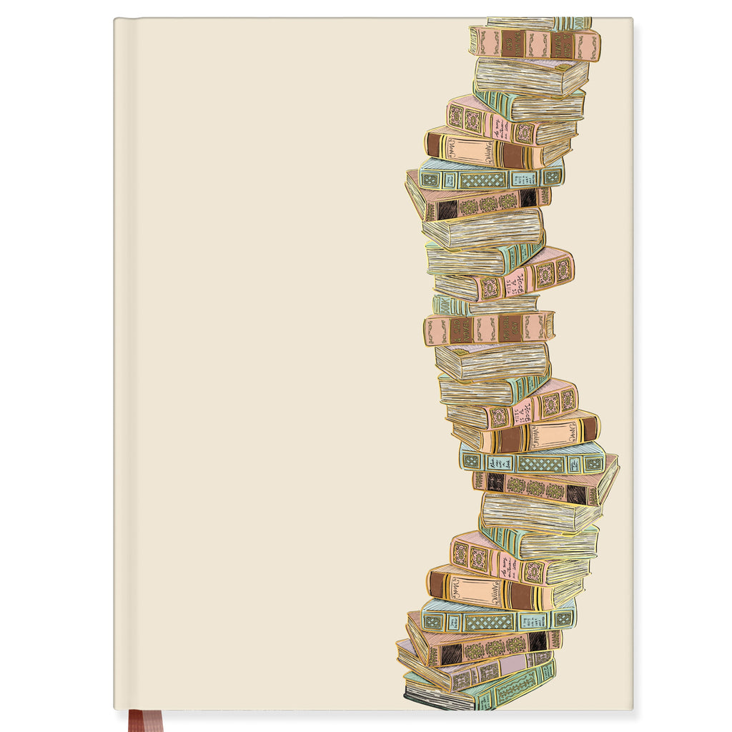 Bookish Stack Hardcover Notebook - Freshie & Zero Studio Shop