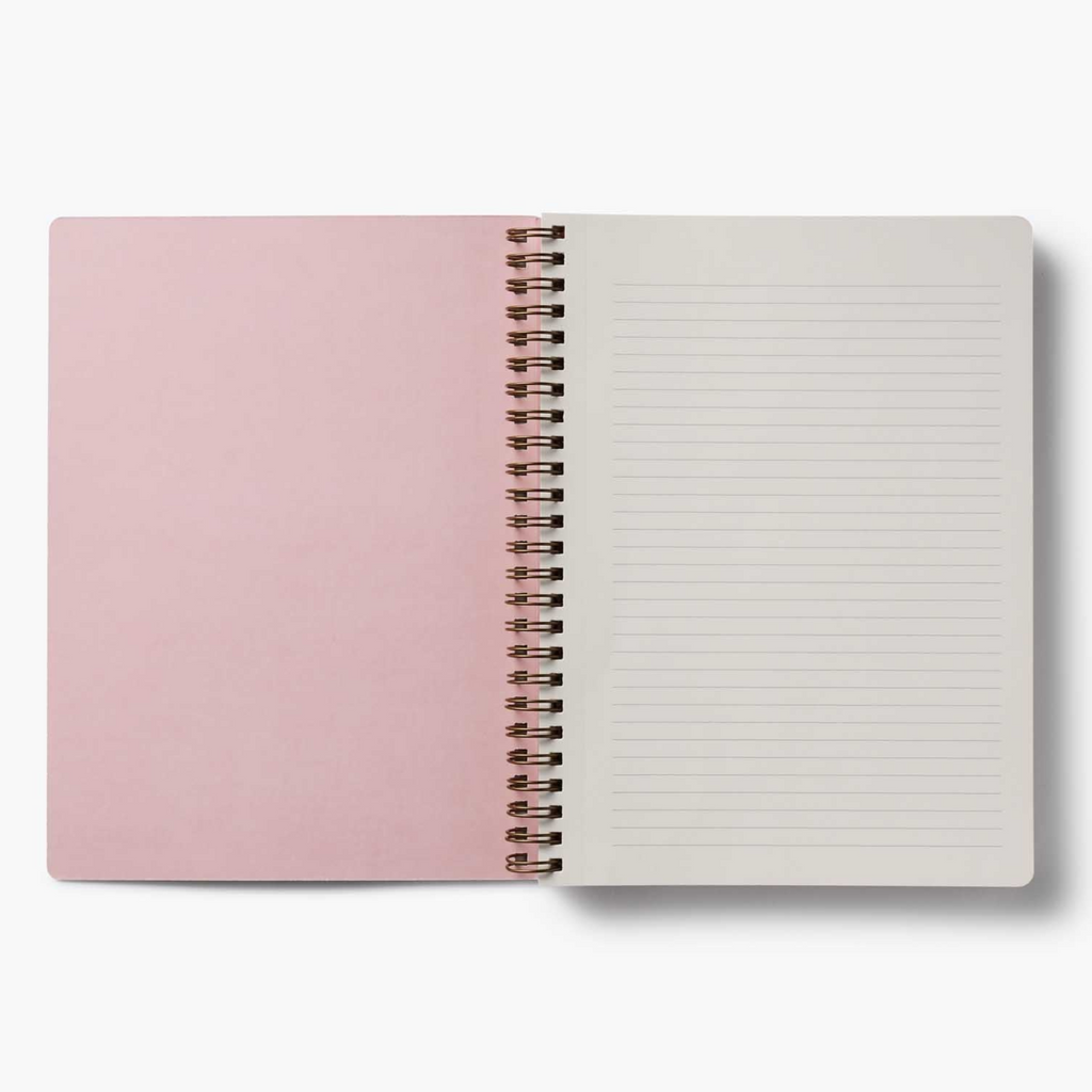 Dahlia Maroon Spiral Notebook by Rifle Paper Co - Freshie & Zero Studio Shop