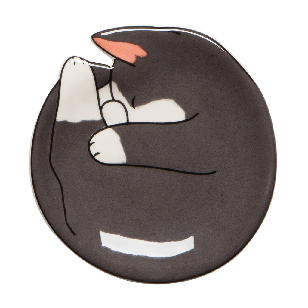Meow and Furever Sleepy Cat Trinket Dish - Freshie & Zero Studio Shop