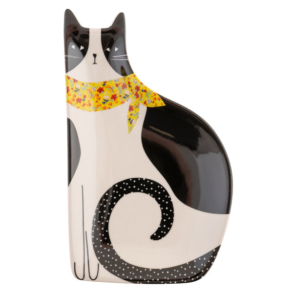 Ceramic Trinket Dish - Cailco Cat - Freshie & Zero Studio Shop