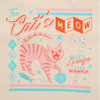 Cat's Meow Canvas Diner Tote - Freshie & Zero Studio Shop