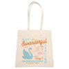 Swan Canvas Diner Tote - Freshie & Zero Studio Shop
