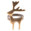 Reindeer Bronze Napkin Rings - Set of 4 - Freshie & Zero Studio Shop