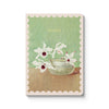 White Orchid in Water Premium Paperback Notebook (A6) (12229) - Freshie & Zero Studio Shop