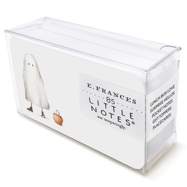 e frances little notes ghostie boo halloween