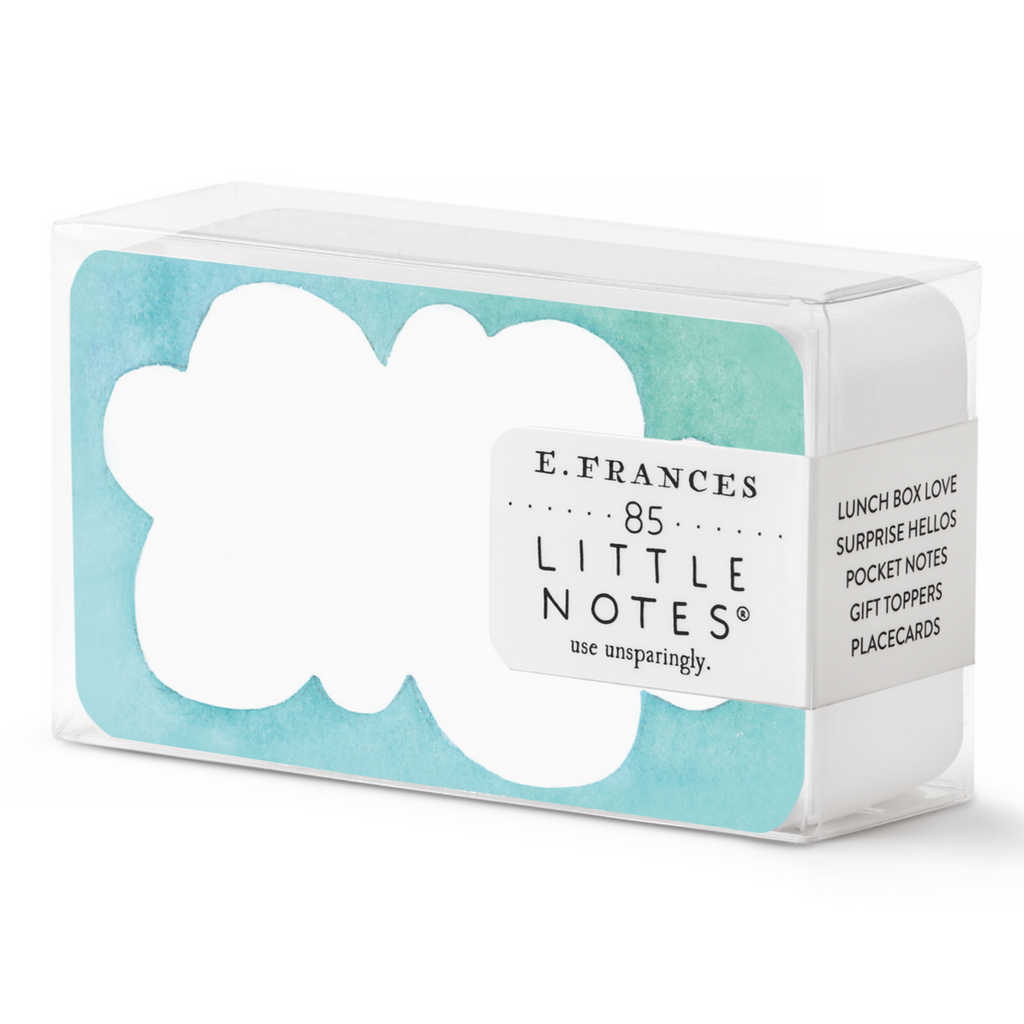 Little Notes Notecards Cloud