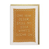 One Year Older Greeting Card (13694) - Freshie & Zero Studio Shop