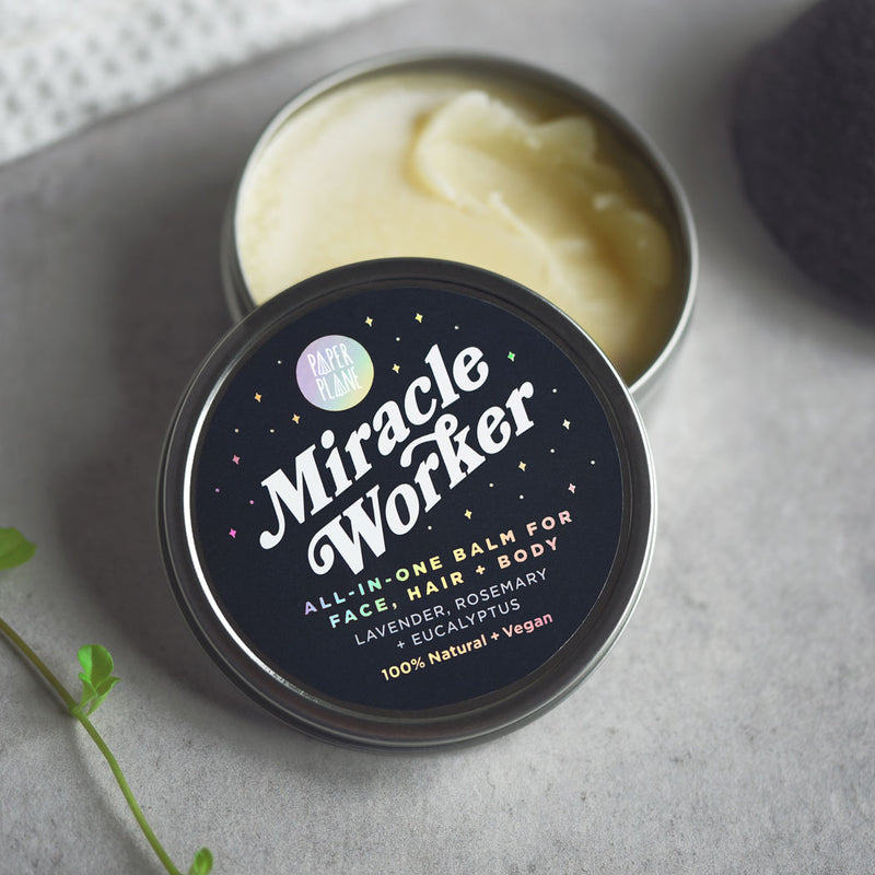 Miracle Worker All-in-One Hair & Body Balm by Paper Plane - Freshie & Zero Studio Shop