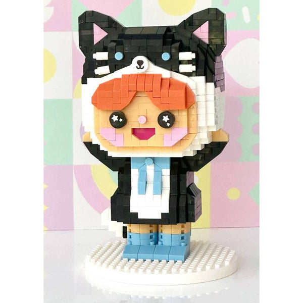 Happy Cat Momiji Mini-Brick Building Toy - Freshie & Zero Studio Shop