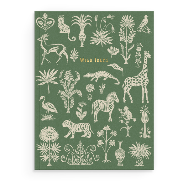Wild Ideas Softcover Notebook - Freshie & Zero Studio Shop