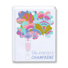 Colorful "This Requires Champagne" Card - Freshie & Zero Studio Shop