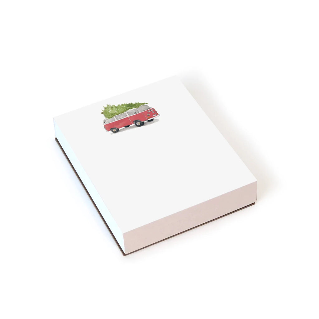Holiday VW Notepad by E. Frances - Freshie & Zero Studio Shop