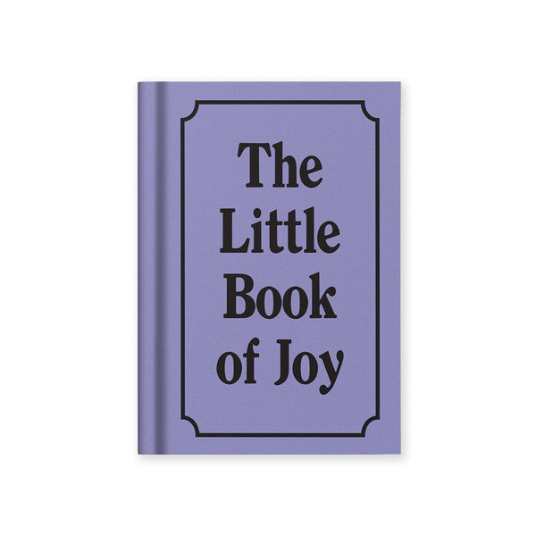 Little Book of Joy mini fabric hardback notebook by Ohh Deer, featuring a colorful cover and compact design for note-taking.