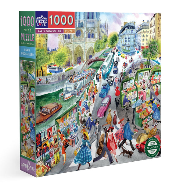 Paris Bookseller 1000 pieces - Freshie & Zero Studio Shop