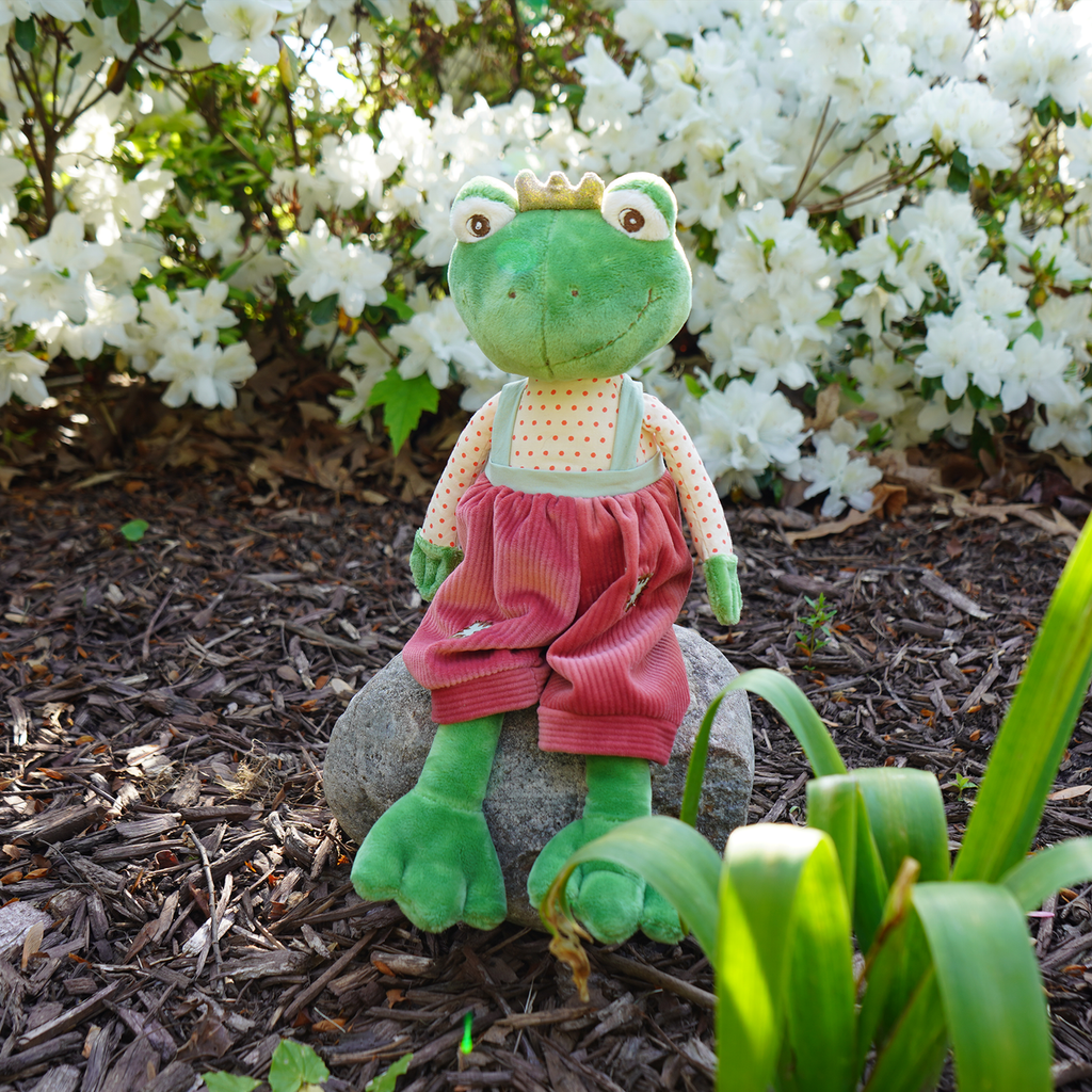 Frog Prince Soft Plush Doll - Freshie & Zero Studio Shop