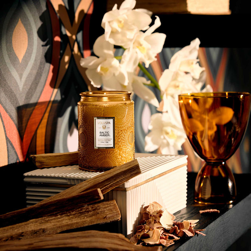 Baltic Amber Small Jar Candle - Freshie & Zero Studio Shop