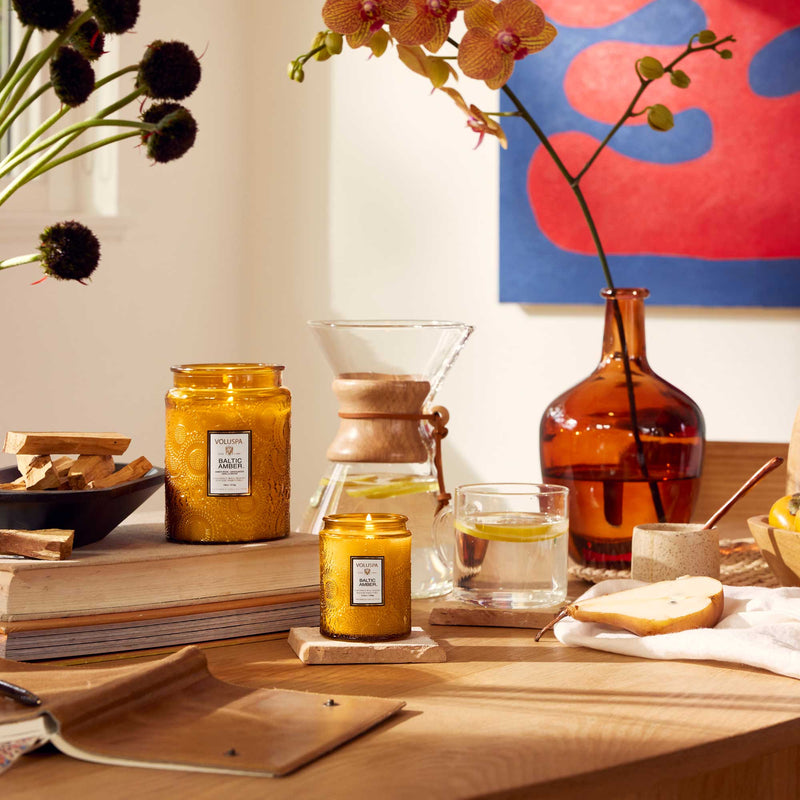 Baltic Amber Small Jar Candle - Freshie & Zero Studio Shop