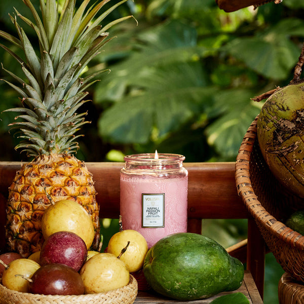 Nāpali Passion Fruit Large Jar Candle by Voluspa - Freshie & Zero Studio Shop