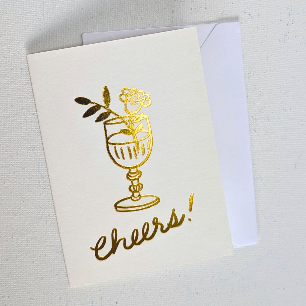 Gold Foil Enclosure Cards by Stannie & Lloyd - Freshie & Zero Studio Shop