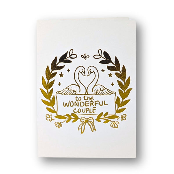 Gold Foil Enclosure Cards by Stannie & Lloyd - Freshie & Zero Studio Shop