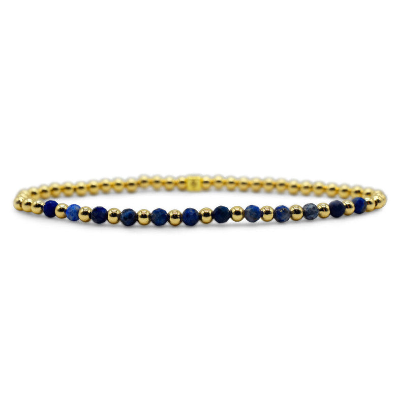 Healing Stone Bracelet Set: Lapis - Freshie & Zero Studio Shop