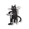 Coffee Cat Sticker - Freshie & Zero Studio Shop
