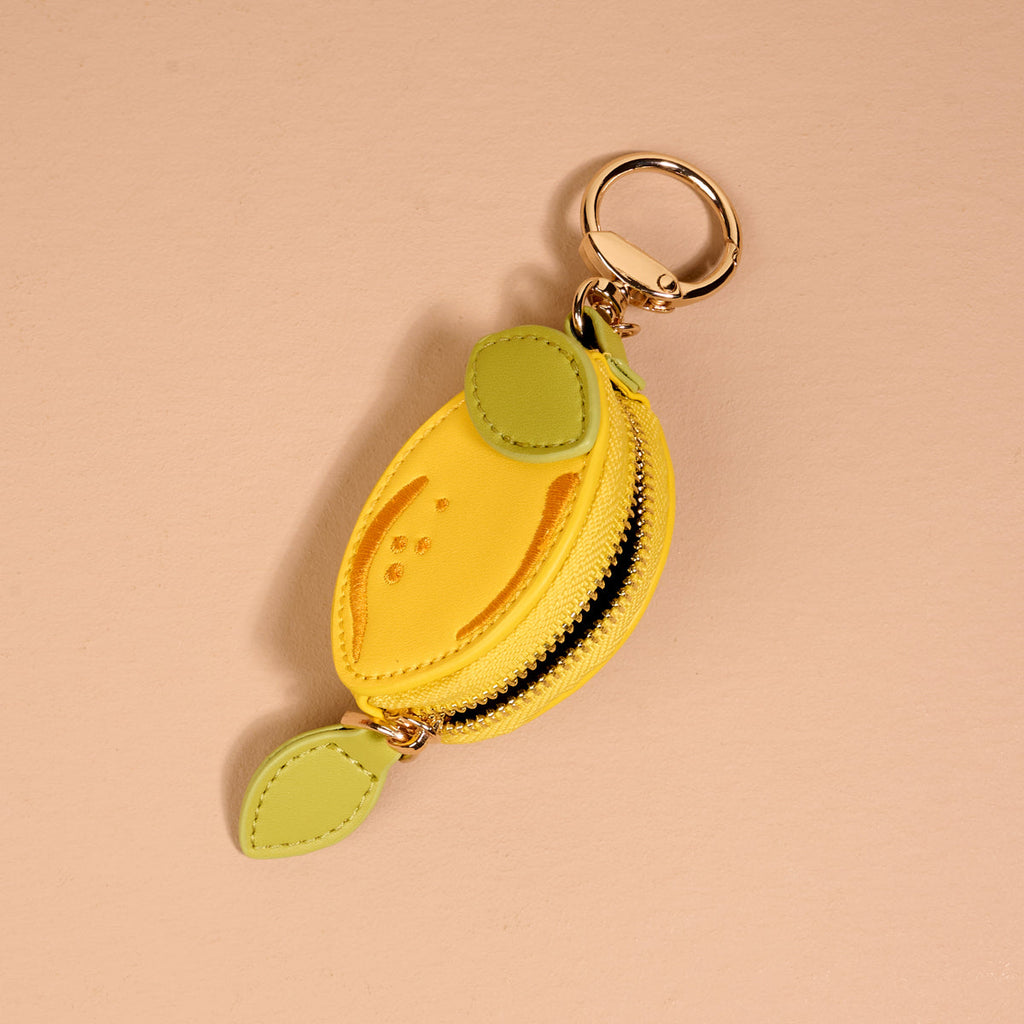 Lemon Fruit Market Bag Charm - Freshie & Zero Studio Shop
