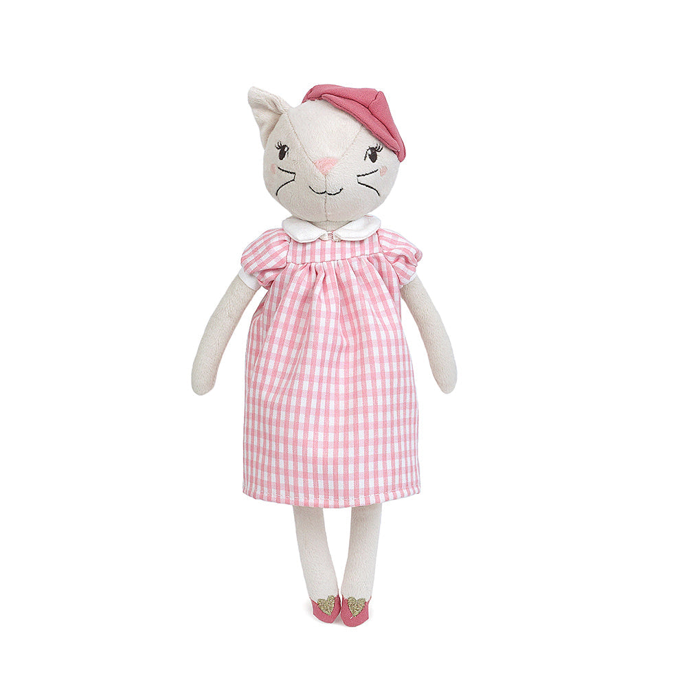 Minette the Parisian Kitty Plush Cat - Freshie & Zero Studio Shop