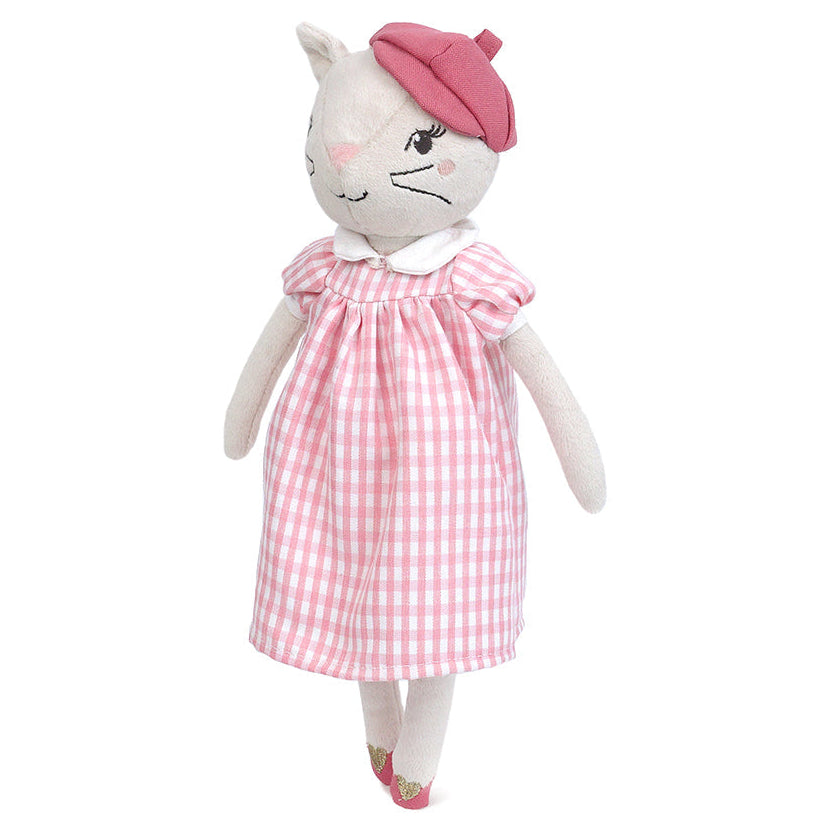 Minette the Parisian Kitty Plush Cat - Freshie & Zero Studio Shop