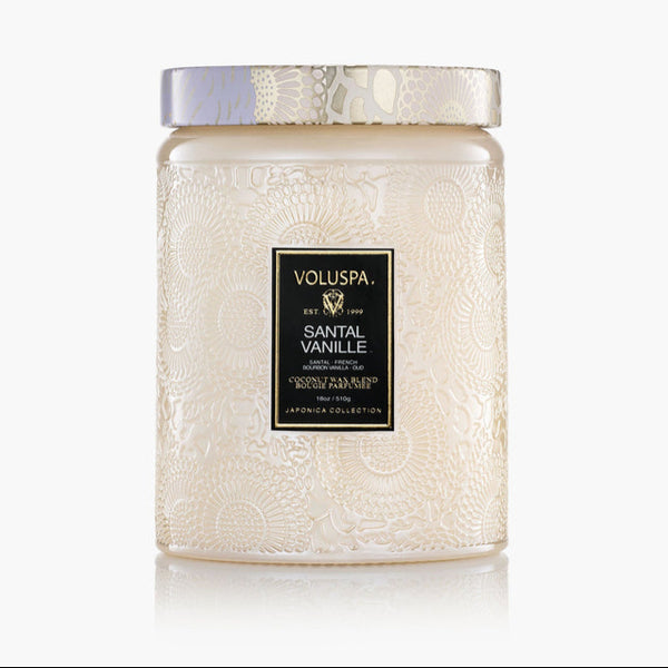 Santal Vanille Large Jar Candle - Freshie & Zero Studio Shop
